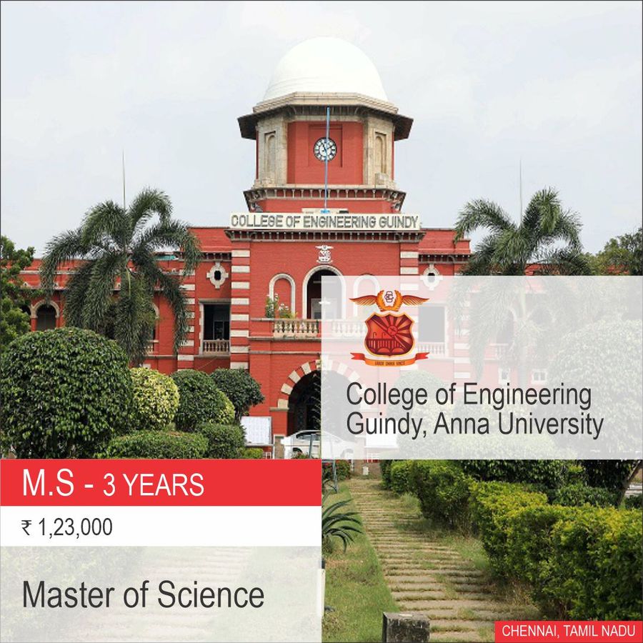 College of Engineering Guindy, Anna University